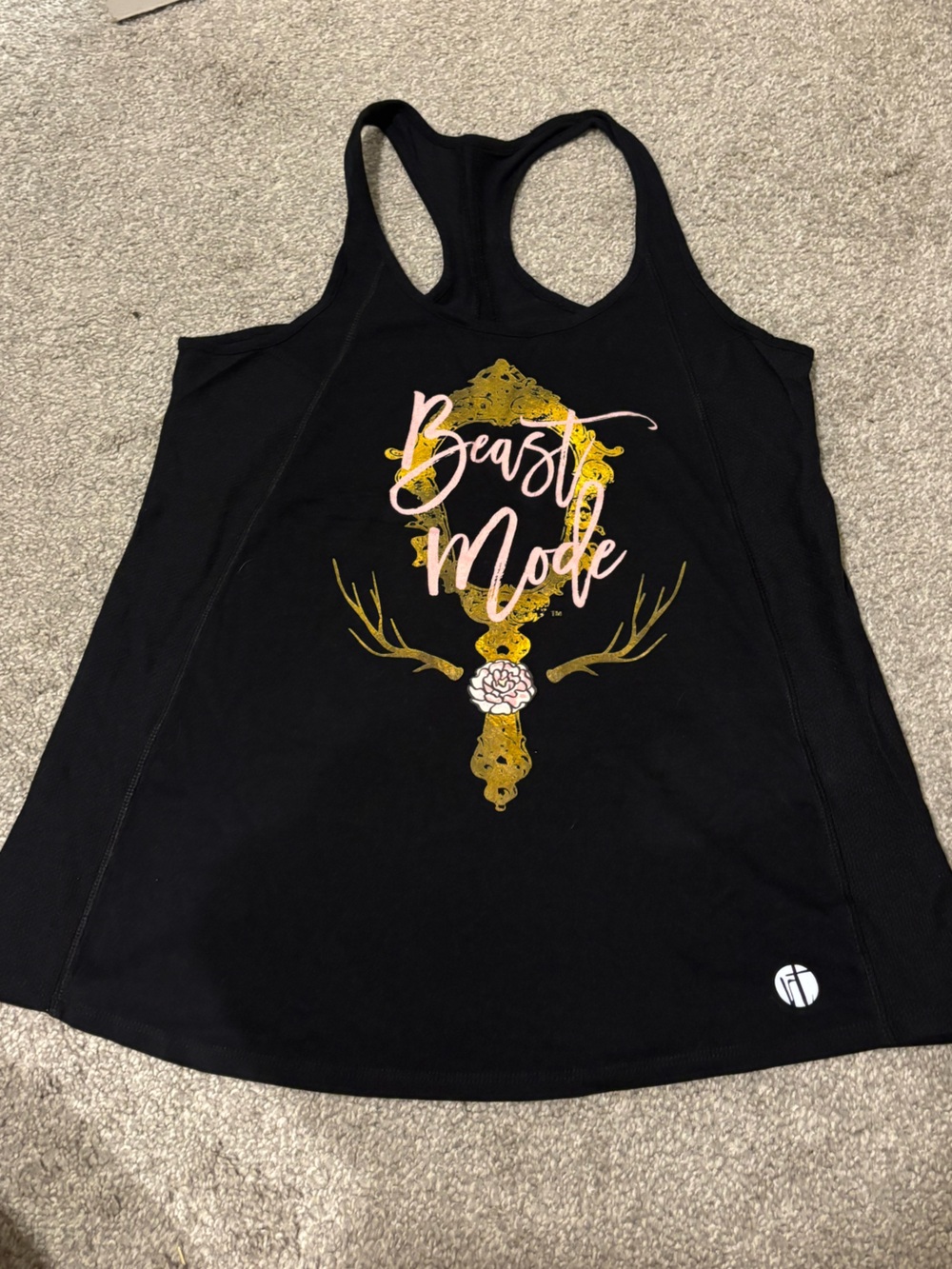 Run Disney Raw Threads Racerback Beauty & The Beast